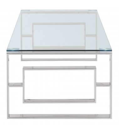  Worldwide -EROS-COFFEE TABLE-SILVER - (301-482CH)