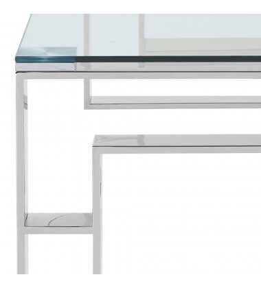  Worldwide -EROS-COFFEE TABLE-SILVER - (301-482CH)