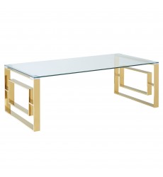  Worldwide -EROS-COFFEE TABLE-GOLD - (301-482GL)