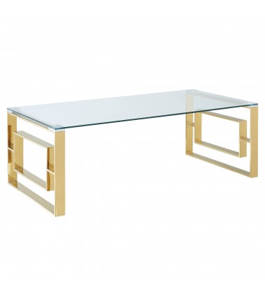  Worldwide -EROS-COFFEE TABLE-GOLD - (301-482GL)