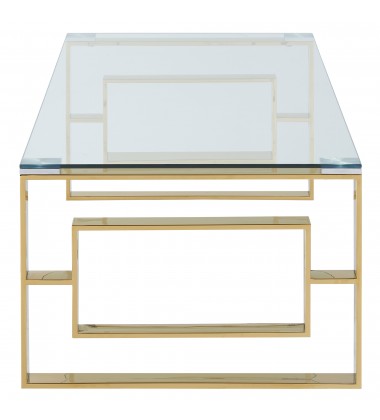  Worldwide -EROS-COFFEE TABLE-GOLD - (301-482GL)