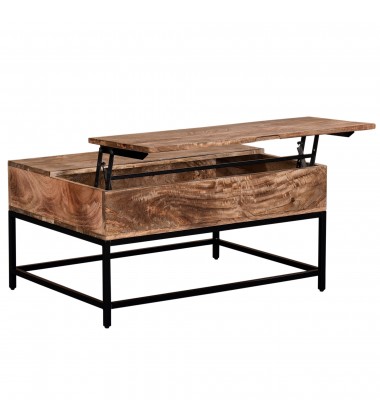  Worldwide -OJAS-LIFT-TOP COFFEE TABLE-NATURAL BURNT - (301-513NT)