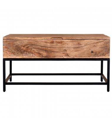  Worldwide -OJAS-LIFT-TOP COFFEE TABLE-NATURAL BURNT - (301-513NT)