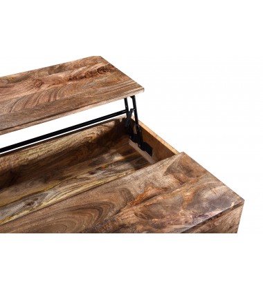  Worldwide -OJAS-LIFT-TOP COFFEE TABLE-NATURAL BURNT - (301-513NT)