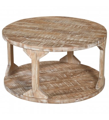  Worldwide -AVNI-COFFEE TABLE-DISTRESSED NATURAL - (301-619NT)