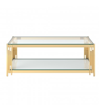  Worldwide -ESTREL-COFFEE TABLE-GOLD - (301-630GL)