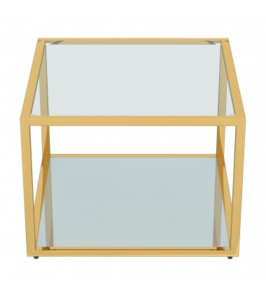  Worldwide -CASINI-COFFEE TABLE SMALL-GOLD - (301-632GL_S)
