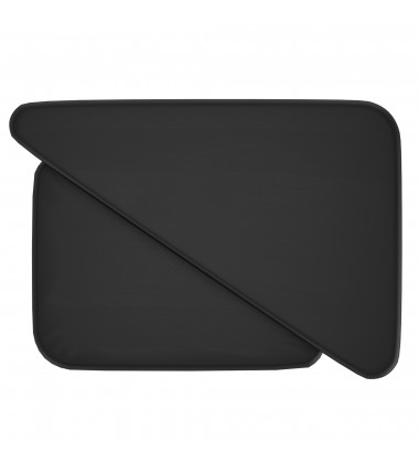  Worldwide -DRACO-2PC COFFEE TABLE-BLACK - (303-155BLK)