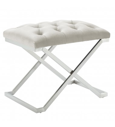  Worldwide -ALDO-SINGLE BENCH-IVORY/SILVER - (401-103IV)