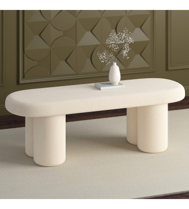  Worldwide -AZORO-BENCH-CREAM - (401-163CM)
