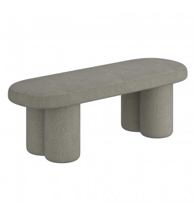  Worldwide -AZORO-BENCH-WARM GREY - (401-163WGY)