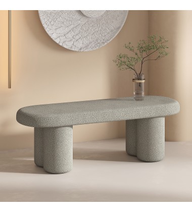  Worldwide -AZORO-BENCH-WARM GREY - (401-163WGY)