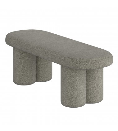 Worldwide -AZORO-BENCH-WARM GREY - (401-163WGY)