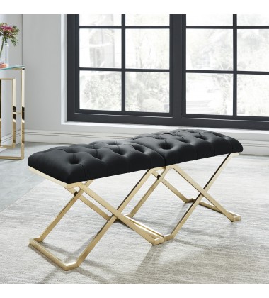 Worldwide -RADA-SINGLE BENCH-BLACK/GOLD - (401-404BK) Worldwide -RADA-SINGLE BENCH-BLACK/GOLD - (401-404BK)