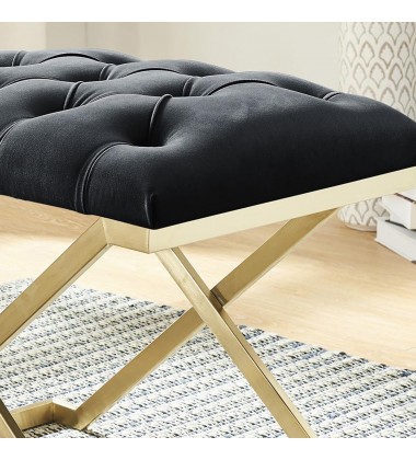 Worldwide -RADA-SINGLE BENCH-BLACK/GOLD - (401-404BK) Worldwide -RADA-SINGLE BENCH-BLACK/GOLD - (401-404BK)