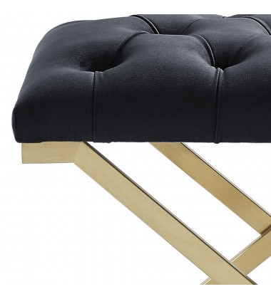 Worldwide -RADA-SINGLE BENCH-BLACK/GOLD - (401-404BK) Worldwide -RADA-SINGLE BENCH-BLACK/GOLD - (401-404BK)