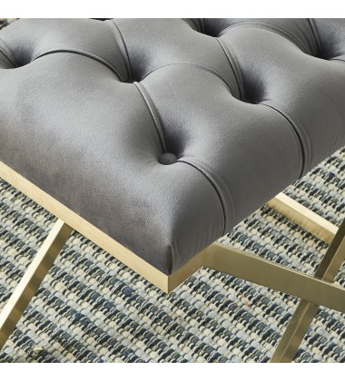 Worldwide -RADA-SINGLE BENCH-GREY/GOLD - (401-404GY) Worldwide -RADA-SINGLE BENCH-GREY/GOLD - (401-404GY)