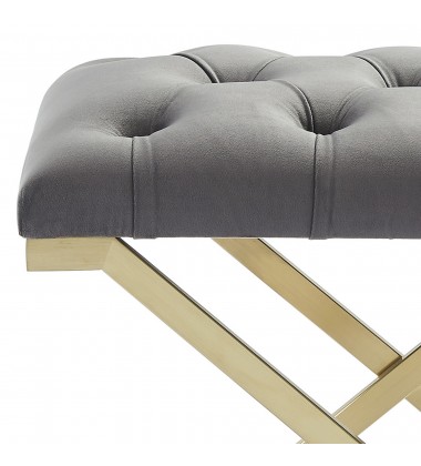 Worldwide -RADA-SINGLE BENCH-GREY/GOLD - (401-404GY) Worldwide -RADA-SINGLE BENCH-GREY/GOLD - (401-404GY)