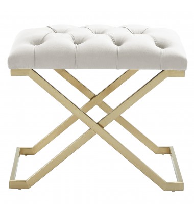 Worldwide -RADA-SINGLE BENCH-IVORY/GOLD - (401-404IV) Worldwide -RADA-SINGLE BENCH-IVORY/GOLD - (401-404IV)
