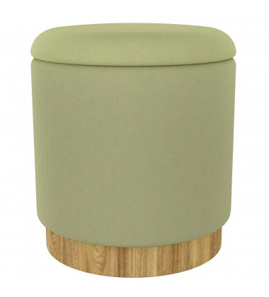  Worldwide -ALYA-STORAGE OTTOMAN-SAGE - (402-131SG)