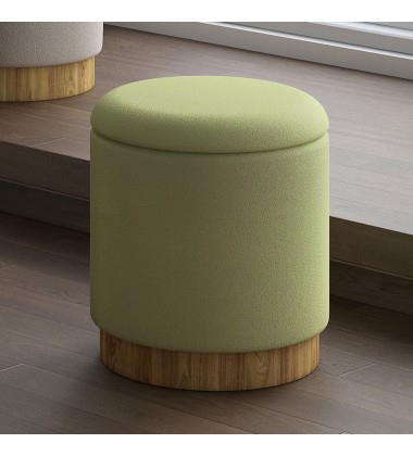  Worldwide -ALYA-STORAGE OTTOMAN-SAGE - (402-131SG)