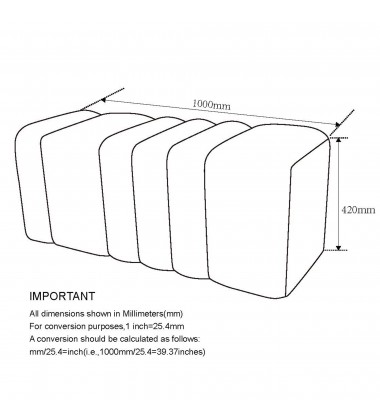  Worldwide -RIGEL-LARGE OTTOMAN-BLACK - (402-133BK)