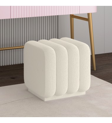  Worldwide -RIGEL-SMALL OTTOMAN-IVORY - (402-133SM_IV)