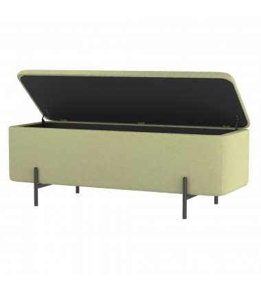  Worldwide -ERZO-STORAGE OTTOMAN-SAGE - (402-136SG)