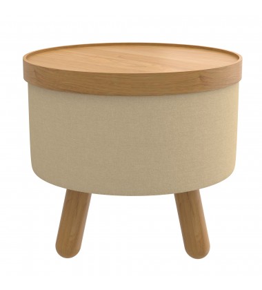  Worldwide -BETSY-STORAGE OTTOMAN-BEIGE_NATURAL - (402-376BG_NT)