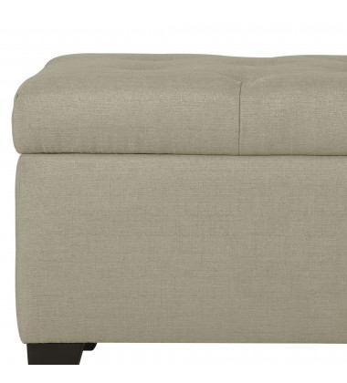 Worldwide -HARPER-STORAGE OTTOMAN-BEIGE - (402-503BG) Worldwide -HARPER-STORAGE OTTOMAN-BEIGE - (402-503BG)