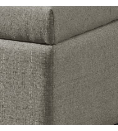 Worldwide -HARPER-STORAGE OTTOMAN-LIGHT GREY - (402-503LG) Worldwide -HARPER-STORAGE OTTOMAN-LIGHT GREY - (402-503LG)