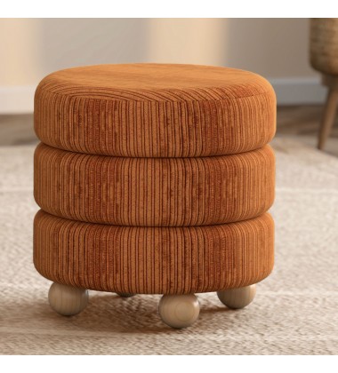  Worldwide-ROUND OTTOMAN-(402-523RBN)