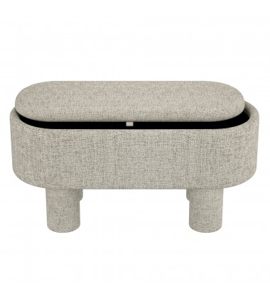  Worldwide-STORAGE OTTOMAN BENCH-(402-642WGY)