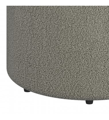 Worldwide -NOVAR-ROUND OTTOMAN-WARM GREY - (402-670WGY) Worldwide -NOVAR-ROUND OTTOMAN-WARM GREY - (402-670WGY)