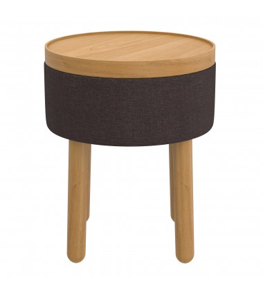  Worldwide -POLLY-STORAGE OTTOMAN-CHARCOAL_NATURAL - (402-687CH_NT)