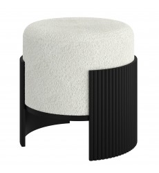  Worldwide-ROUND OTTOMAN-(402-839IV_BK)