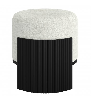  Worldwide-ROUND OTTOMAN-(402-839IV_BK)