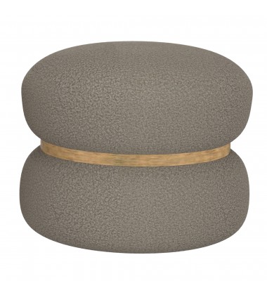  Worldwide -CECILY-2PC OTTOMAN SET-WARM GREY - (402-951WGY)