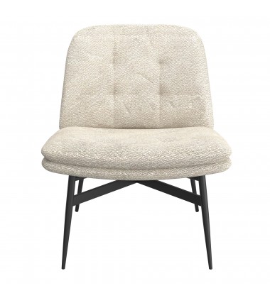  Worldwide -CALEB-ACCENT CHAIR-BEIGE - (403-091BG)