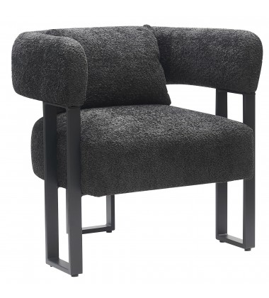 Worldwide -SCARLET-ACCENT CHAIR-CHARCOAL - (403-108CH)  Worldwide -SCARLET-ACCENT CHAIR-CHARCOAL - (403-108CH)