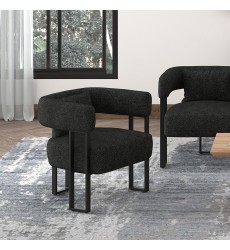 Worldwide -SCARLET-ACCENT CHAIR-CHARCOAL - (403-108CH)  Worldwide -SCARLET-ACCENT CHAIR-CHARCOAL - (403-108CH)