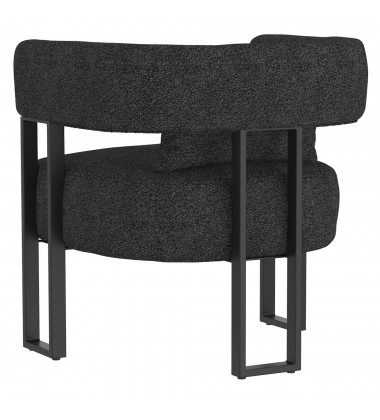 Worldwide -SCARLET-ACCENT CHAIR-CHARCOAL - (403-108CH)  Worldwide -SCARLET-ACCENT CHAIR-CHARCOAL - (403-108CH)