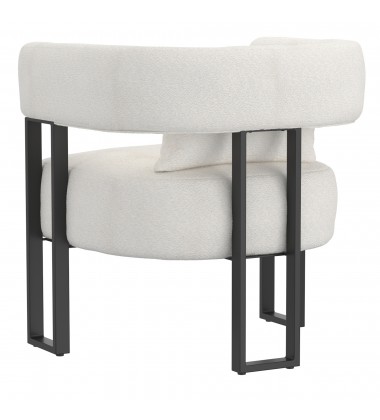 Worldwide -SCARLET-ACCENT CHAIR-IVORY - (403-108IV)  Worldwide -SCARLET-ACCENT CHAIR-IVORY - (403-108IV)