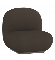  Worldwide -ZILANO-ACCENT CHAIR-CHARCOAL - (403-115CH)
