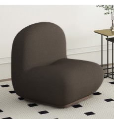  Worldwide -ZILANO-ACCENT CHAIR-CHARCOAL - (403-115CH)