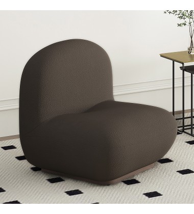  Worldwide -ZILANO-ACCENT CHAIR-CHARCOAL - (403-115CH)