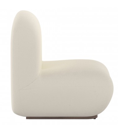  Worldwide -ZILANO-ACCENT CHAIR-IVORY - (403-115IV)