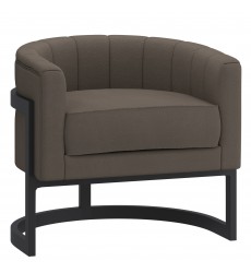  Worldwide -ZHURI-ACCENT CHAIR-CHARCOAL - (403-120CH)