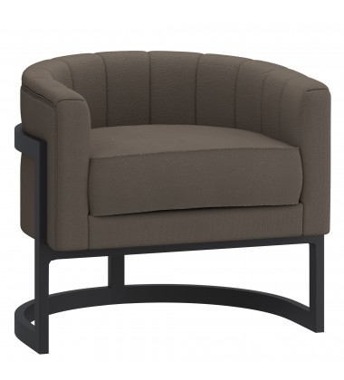  Worldwide -ZHURI-ACCENT CHAIR-CHARCOAL - (403-120CH)