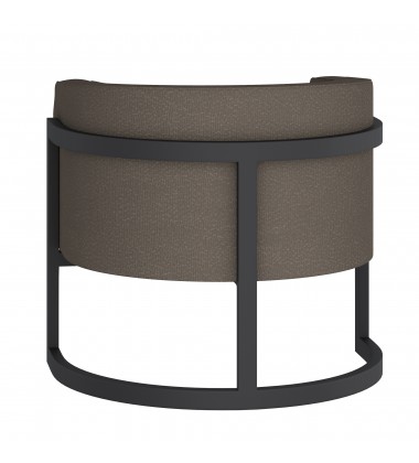  Worldwide -ZHURI-ACCENT CHAIR-CHARCOAL - (403-120CH)